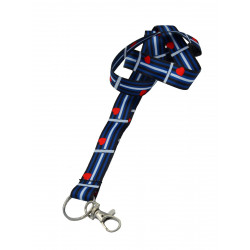 Lanyard/Schlüsselband Leather Flag (T5860)