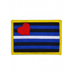 Leather Pride Patch/Aufnäher 5,5 x 8 cm (2 x 3 inch) (T5890)