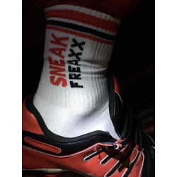 Sneak Freaxx Sneaks Horny Socks White One Size (T6213)
