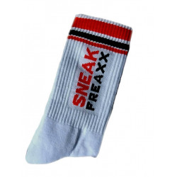 Sneak Freaxx Sneaks Horny Socks White One Size (T6213)