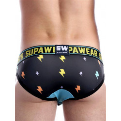 Supawear Sprint Thunda Brief Underwear Black Thunder (T6144)