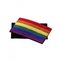 Rainbow Klett / Velcro Patch 8 x 5 cm (T6308)