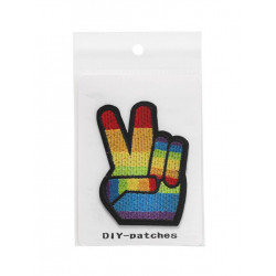 Rainbow Victory Ironing Patch (T6310)