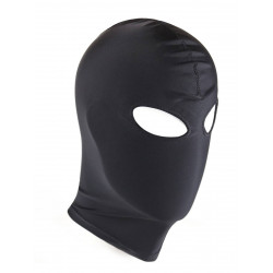 RudeRider Elastane Hood Eyes Open Black (T7288)