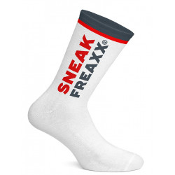 Sneak Freaxx Socks Sniffer Socks White Grey/Red One Size (T7193)