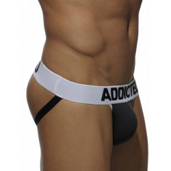 Addicted Light Jockstrap Underwear Black (T7855)