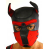 RudeRider Neoprene Puppy Hood Red (T7273)