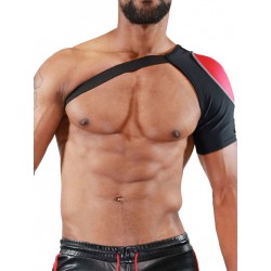 TOF Paris Fetish Shoulder Harness Black/Red (T7082)