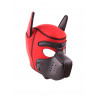RudeRider Neoprene Puppy Hood Red/Black (T7720)