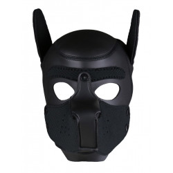 RudeRider Neoprene Puppy Hood Black (T7271)