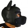 RudeRider Neoprene Puppy Hood Black (T7271)