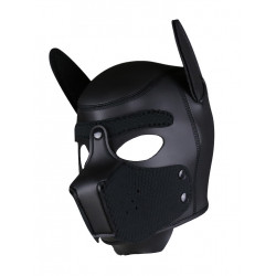 RudeRider Neoprene Puppy Hood Black (T7271)
