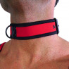 RudeRider Neoprene Puppy Collar Red (T7266)