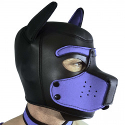 Rude Rider Neoprene Puppy Hood Blue (T7276)