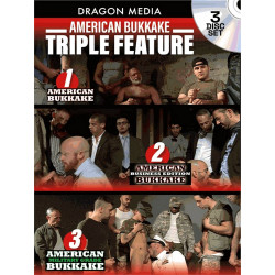 American Bukkake Triple Feature 3-DVD-Set (Dragon Media) (20577D)