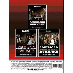 American Bukkake Triple Feature 3-DVD-Set (Dragon Media) (20577D)