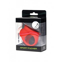 Sport Fucker Liquid Silicone Cock Chute Red (T8308)