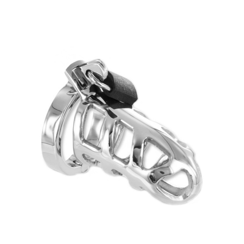 Stainless Steel Chastity Cage Chrome (T8351)