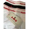 AMU Pure Boxer Underwear Black (T8302)