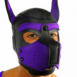 Rude Rider Neoprene Puppy Hood Purple (T7279)