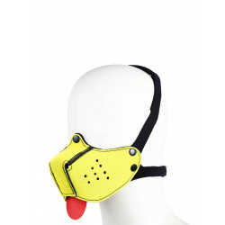 RudeRider Puppy Face Mask Neoprene Yellow (T8358)