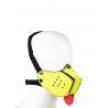 RudeRider Puppy Face Mask Neoprene Yellow (T8358)