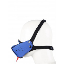 Rude Rider Puppy Face Mask Neoprene Blue (T8357)