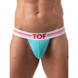 ToF Paris French Stringless Thong Underwear Turquoise (T8497)