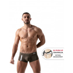 TOF XL Push-Up Swim Trunks Swimwear Khaki (T8457)