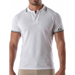 TOF Patriot Polo T-Shirt White (T8665)