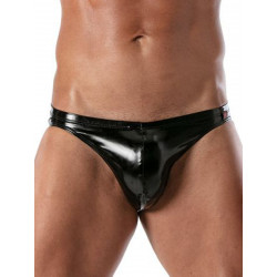 TOF Paris Vinyl Brief Underwear Black (T8679)