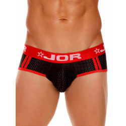 JOR Electro Brief Underwear Black/Red (T8805)