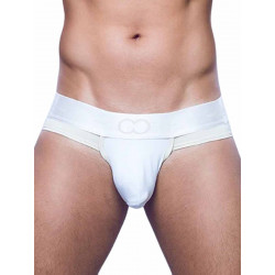 2Eros Aktiv Pegasus Jockstrap Underwear White/Tan (T8840)