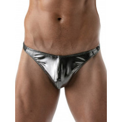 TOF Metal Thong Underwear Silver (T8855)