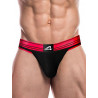 Cut4Men Rugby Jockstrap Underwear Neon Pink (T8875)