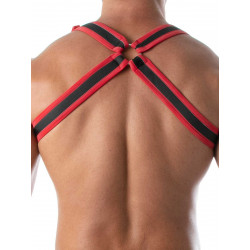ToF Paris Neoprene Harness Red/Black One Size (T8968)