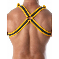 ToF Paris Neoprene Harness Yellow/Black One Size (T8970)