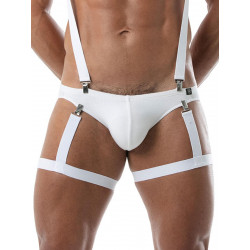 ToF Paris Leg Harness White One Size (T9010)