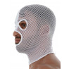 ToF Paris Circuit Mesh Hood Open Eyes And Mouth White One Size (T9013)