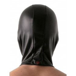ToF Paris Leather Hood Open Mouth Black One Size (T9022)