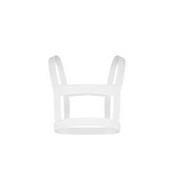 RudeRider Elastic Shoulder Harness White (T7450)