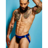 Cut4Men Desire Jockstrap Underwear Blue Leatherette (T8873)