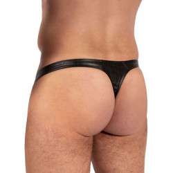 Manstore Popper String M2270 Underwear Thongs Black (T9317)