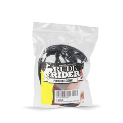 Rude Rider Ball Gag Diamond Pattern Black (T9069)