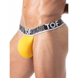 ToF Paris Champion Stringless Thong Underwear Yellow (T9332)
