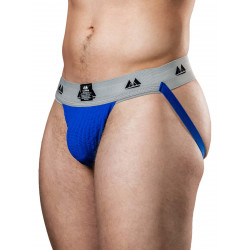 MM The Original Jockstrap Underwear Royal/Grey 2 inch (T6222)