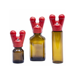 XTRM Double SNFFR Attachment/Cap Red Double-Pack (Small & Large) (T9847)