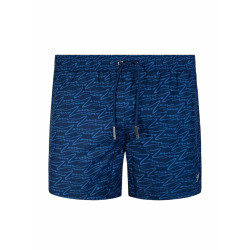 2Eros S70 Byron Print Shorts Swimwear Navy (T11102)
