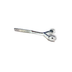 Rouge Stainless Steel Two Prong Pinwheel (T11447)