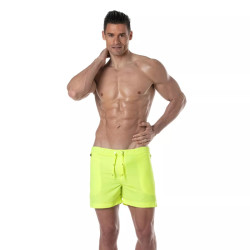 ToF Paris Neon Long Shorts Yellow (T11715)
